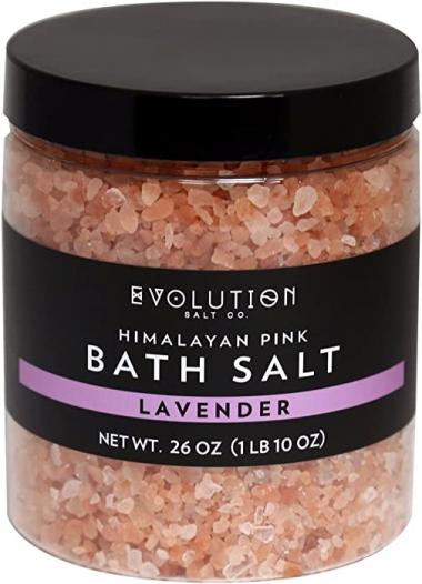 Evolution Salt - Bath Himalayan Salt Coarse Lavender 26 oz