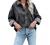 Dokotoo Womens Corduroy Button Down Shirts Boyfriend Long Sleeve Oversized Blouses Tops