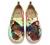 UIN Women's Fashion Floral Art Sneaker Painted Canvas Slip-On Ladies Travel Shoes