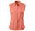 Womens Stretchy Fitted Sleeveless Office Business Button Down Collar Blouse Top