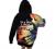 Hoodies for Women Tie Dye Button Down Sweatshirts Drawtsring Pullovers Oversized Hooed Shirts Tops with Pockets