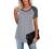 Women Summer Lace Pleated Flowy Tank Tops Loose Casual Sleeveless Shirts Flowy Tunic Tee Blouses Plus Size Tops