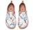 UIN Women's Fashion Floral Art Sneaker Painted Canvas Slip-On Ladies Travel Shoes