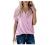 Womens Floral Twist Knot Front Wrap V Neck T Shirts Draped Blouses Casual Short Sleeve Summer Tops Loose Fit Tshirt