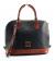 Dooney & Bourke Zip Zip Satchel Pebble Grain Leather Shoulder Bag Purse Handbag