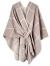 Moss Rose Women's Shawl Wrap Poncho Ruana Cape Open Front Cardigan with Belt for Fall Winter