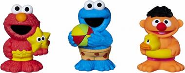 Sesame Street Bath Squirters, Bath Toys featuring Elmo, Cookie Monster and Ernie, Ages 12 Months - 4 Years Assortment (Amazon Exclusive)