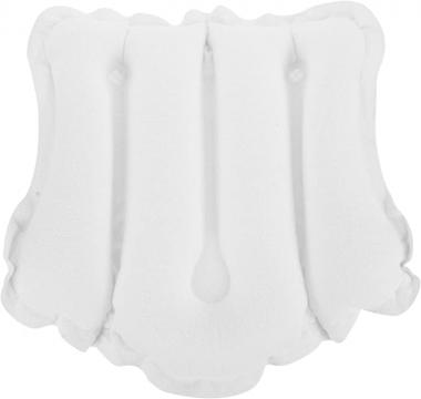 DOITOOL Bath Pillow Bathtub Pillow Headrest Inflatable Bathtub Cushion Spa Bath Cushion Neck Rest for Support Head Neck and Back in Tub (White)