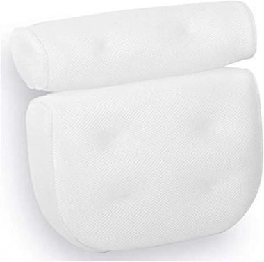 MYXP Bath Pillow Spa Bathtub Cushion Head,Neck,Shoulder and Back Support Rest with Non-Slip Suction Cups