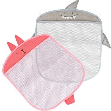 Kisangel 2pcs Baby Toy Storage Bag Hanging Bath Toy Storage Bath Toy Organizer Mesh Net Bin Baby Bathtub Game Holder Bathroom Wall Mounted Storage Tray Bag Shower Caddy