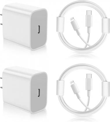 iPhone Charger,iPhone Fast Charger Apple Fast Charging [Apple MFi Certified] 2Pack Quick USB C Fast Wall Plug Type C to Lightning Cable Cord for iPhone 14/13 Pro/12/11 Pro Max/Mini/SE/X/8 Plus/AirPods