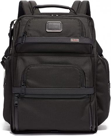 TUMI - Alpha 3 Brief Pack - 15 Inch Computer Backpack for Men and Women - Black