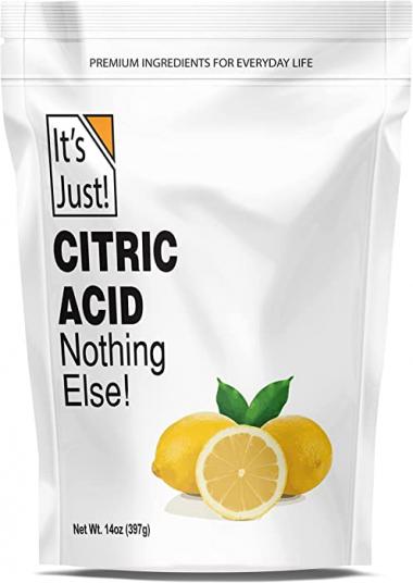 It's Just - Citric Acid, Food Grade, Non-GMO, Bath Bombs (14 Ounces)