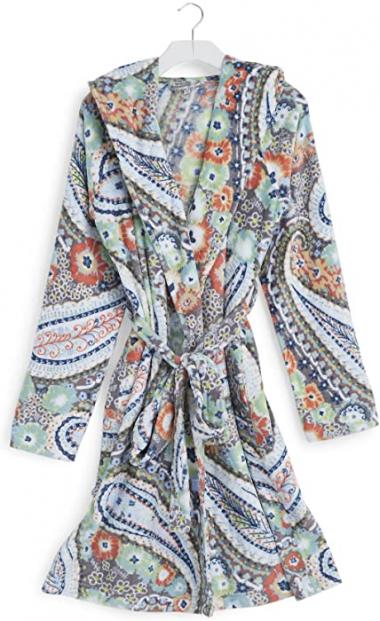 Vera Bradley Women's Lightweight Fleece Robe