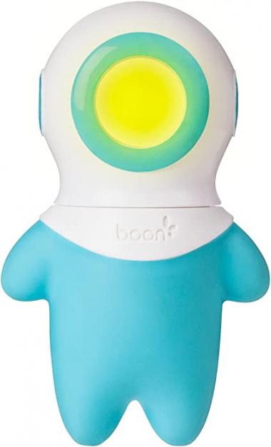 Boon MARCO Light-up Toddler Sensory Bath Tub Water Toy for Kids Aged 3 Years and Up, Blue