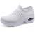 HKR Women's Walking Shoes Arch Support Comfort Light Weight Mesh Non Slip Work Shoes