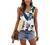 SAMPEEL Tank Tops for Women Summer Trendy V Neck Sleeveless Tee Shirts Women Casual Tee