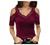 Summer Tops for Women V-Neck Lace Tunic Cold Shoulder Tops Sexy Hollow Long Sleeve T Shirts Casual Loose Tshirt Blouse