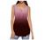 Womens Tank Tops Sleeveless Summer Casual V Neck Button Up Henley T Shirts Plus Size Floral Flowy Pleated Vest Blouses