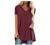 SNKSDGM Women Short Sleeve Tunic Top for Leggings Casual Crewneck T-Shirt Loose Fit Workout Tees Shirts Flowy Blouse Pullover