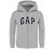 GAP Boys' Fleece Full Zip Logo Hoodie