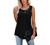 Women Summer Lace Pleated Flowy Tank Tops Loose Casual Sleeveless Shirts Flowy Tunic Tee Blouses Plus Size Tops