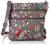 Vera Bradley Cotton Triple Zip Hipster Crossbody Purse