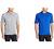 Hanes Men's X-Temp Short Sleeve Jersey Polo Shirt with Odor Control - 2 Pack