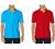 Hanes Men's X-Temp Short Sleeve Jersey Polo Shirt with Odor Control - 2 Pack