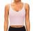 Women’s Longline Sports Bra Wirefree Padded Medium Support Yoga Bras Gym Running Workout Tank Tops