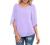 Neineiwu Womens Casual Scoop Neck Loose Top 3/4 Sleeve Chiffon Blouse Shirt Tops