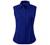 Womens Stretchy Fitted Sleeveless Office Business Button Down Collar Blouse Top