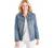 Chico's Women's Classic Cut Button Front Stretch Lightweight Collared Denim Jacket