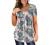 Beadchica Plus Size Tunic Tops For Leggings Casual Flowy Tshirts Ruched Blouses For Women