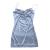 ZAFUL Women's Sexy Spaghetti Straps Side Slit Stain Cami Dress A Line Solid Party Club Hoilday Slip Dress