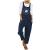 Hesxuno Jumpsuits for Women Casual Loose Plus Size Overalls Retro Print Wide Leg Buttons Jumpsuits Rompers with Pockets