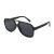 FEISEDY Vintage Retro 70s Plastic Aviator Sunglasses Women Men Classic Large Squared Frame B2751