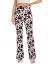 SOLY HUX Women's Print Elastic High Waisted Flare Leg Bell Bottom Pants