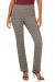 Rekucci Women's Ease Into Comfort Straight Leg Pant with Tummy Control