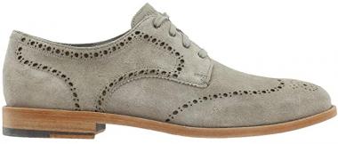 Cole Haan Mens Feathercraft Grand Oxford Wingtip Dress Shoes - Beige