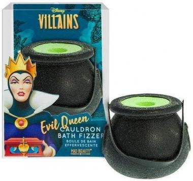 MAD BEAUTY Disney Villains Evil Queen Cauldron Tub Bath Fizzer, Poison Apple Scented Bath Salts, Body Care, Healthy Skin Glow, Relaxing, Hydrating, Let Your Troubles Fizz Away