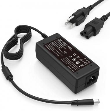 65W AC Adapter Laptop Charger for HP Pavilion DV7 DV6 DV5 DV4 DM4 G7 G6 Series,Compaq Cq57 Cq62 Cq56 Cq61 Cq60 Cq58,2000-329WM 2000-2A20NR 2000-2B09WM,Probook 4540s 4440s 4430s 4520s 4530s 6570b 6560b