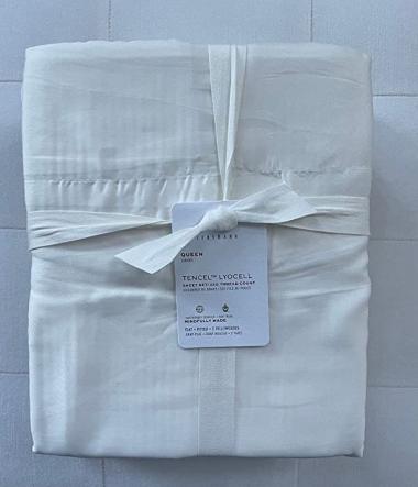 Pottery Barn Tencel Sheet Set ~Queen~ White