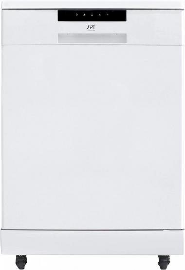 SD-6513W: Energy Star 24″ Portable Stainless Steel Dishwasher – White