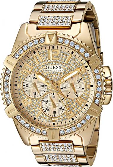 Guess 48MM Crystal Embellished Watch