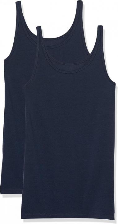 Amazon Essentials Women's Slim-Fit Thin Strap Tank, Pack of 2