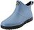 Slip On Rain Boots for Mens Non-Slip Waterproof Rubber Ankle Boots Rain Shoes Car Wash Footwear Garden Shoes SCIHTE