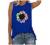 Workout Tops for Women Summer Sunflower Printed Graphic Sleeveless T Shirts Tank Top Casual Loose Cute Vest Tee Blouse