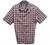 Van Heusen Men's Classic Fit Seersucker Short Sleeve Button Down Cotton Poly Plaid Shirt