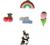 Crocs Jibbitz 5-Pack Trendy Shoe Charms | Jibbitz for Crocs